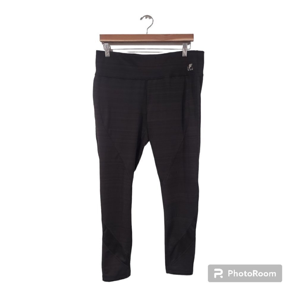 Fila Women's Charcoal Gray Leggings Size XL